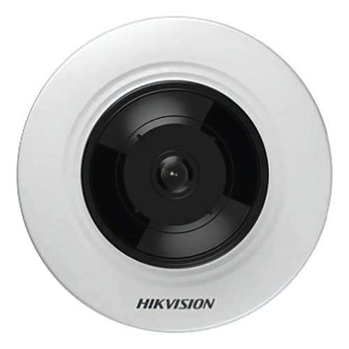 Camara Ip Mini Fisheye 5mp Hikvision 8 Mts De Noche Interior Color Blanco
