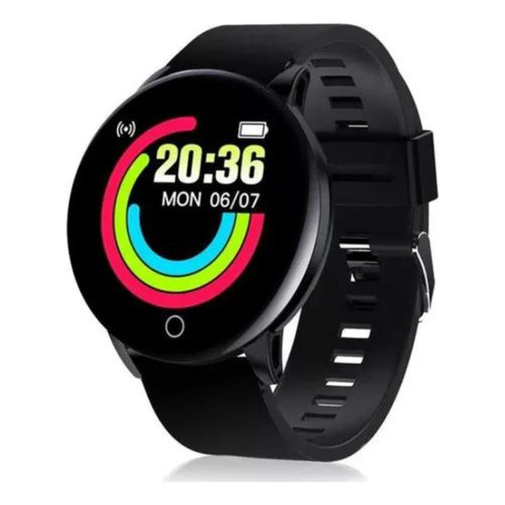 Smartwatch D18 Redondo Bluetooth Fit Cuenta Pasos