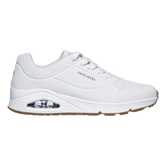 Tenis Skechers Uno-stand On Air Blanco Caballero 52458