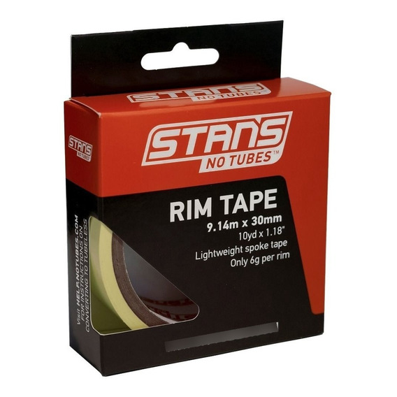 Cinta Stansnotubes  - Rim Tape 9.14x30mm  Pinta Pedal