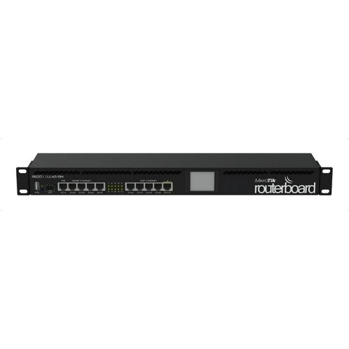 Router MikroTik RouterBOARD RB2011UiAS-RM negro 100V/240V
