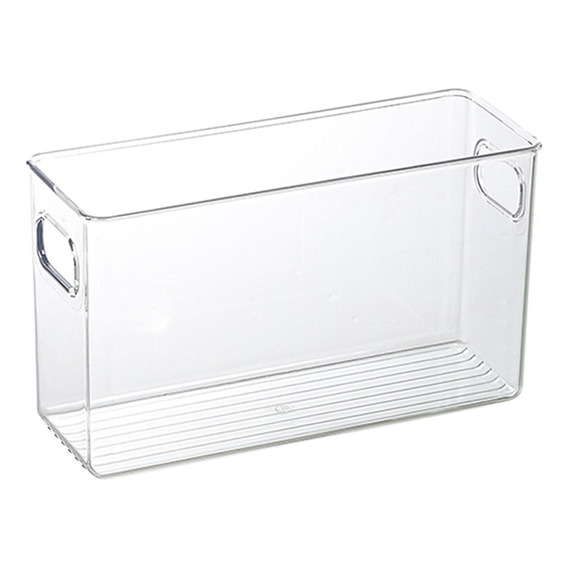 Cesto Organizador Caja Transparente Heladera Cocina Baño