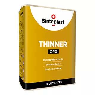 Thinner Sello De Oro Diluyente Sinteplast 18lts