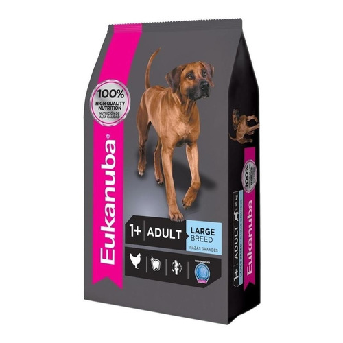 Alimento Eukanuba Adult Mini para perro adulto de raza grande sabor mix en bolsa de 3kg