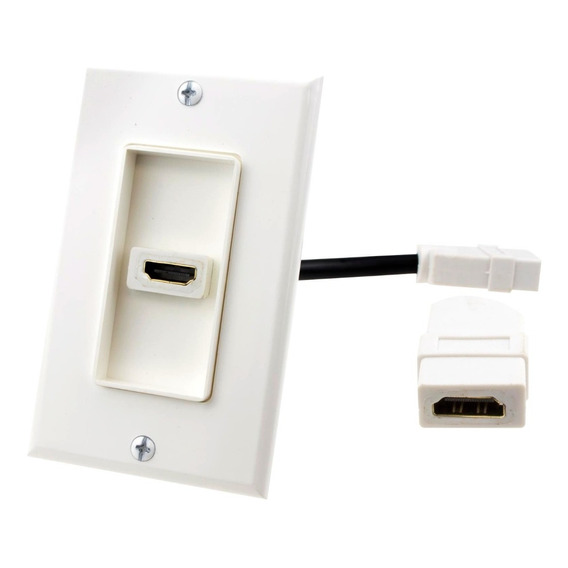 Wall Plate Hdmi Face Plate Mi402 Solidview Toma Hdmi