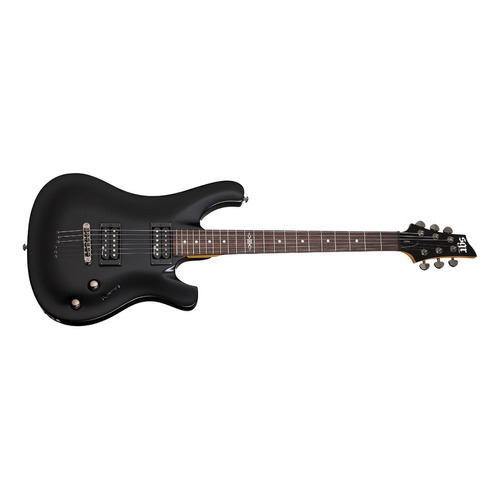 Sgr Schecter 006 Guitarra Electrica Hh Color Negro Orientación de la mano Diestro