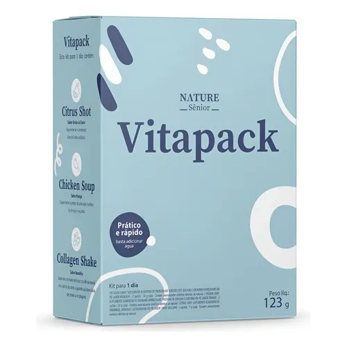 Vitapack (1 Caixa) - Sem Sabor | MercadoLivre