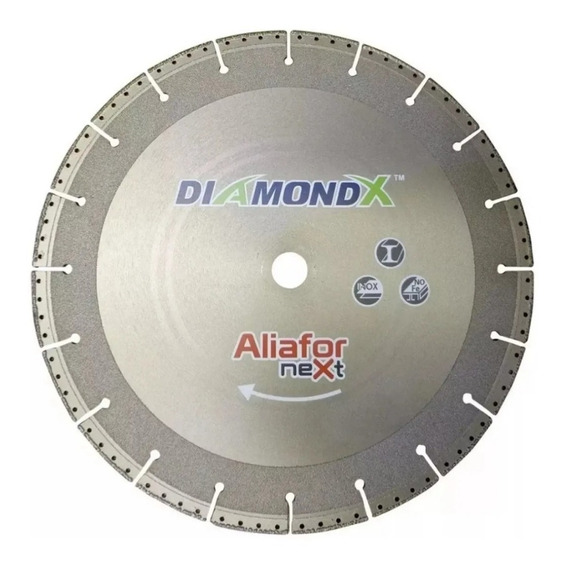 Disco Diamantado Para Hierro Sensitiva 350mm Aliafor Diamond