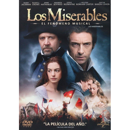 Los Miserables Les Miserables 2012 Hugh Jackman Pelicula Dvd