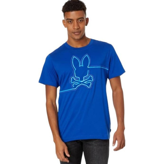 Playera Pshyco Bunny Chester Joven Adulto Hombre Original