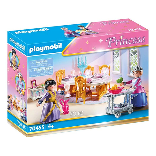 Figura Armable Playmobil Princess Magic Comedor 70 Pzs 3