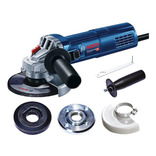 Mini esmerilhadeira angular Bosch Professional GWS 9-125 06013960G1 azul 900 W 220 V + acessório
