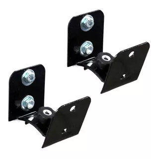 Suporte Home Theater Caixa Acústica Som P/ Fixar Na Parede Cor Preto