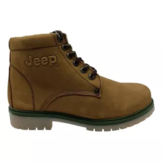 Bota Para Hombre Jeep Nc250 Oleobuck Bronce 25/29