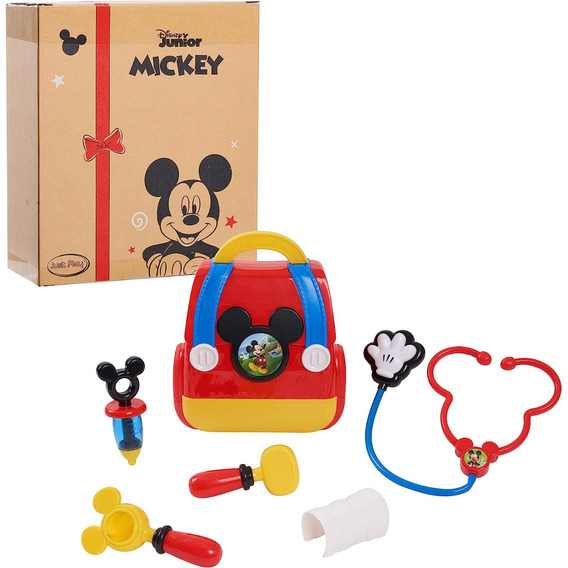Set Doctor Mickey Mouse Original Con Luz Y Sonido Just Play