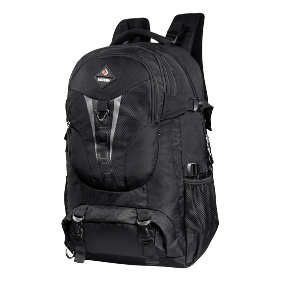 Mochila Urbana Grande Camping 50 Litros Con Ajuste Abdominal Y Pectoral Espalda Acolchada Multiples Bolsillos Porta Laptop