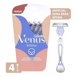 Venus Íntima Maquina De Afeitar Desechable  4 Und