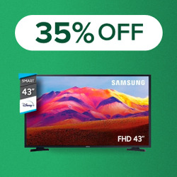 Televisores 35%off
