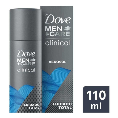 Desodorante Dove Men Clinic Cuidado Total 110ml