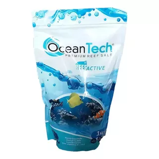 Sal Marinho Para Aquários 1kg Ocean Tech Reefactive Faz 28l