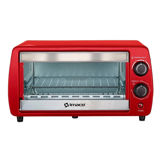 Horno Eléctrico Imaco He900r  9 Lt Color Rojo 