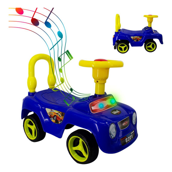 Buggy Infantil Bocina Sonido Respaldo Niño Niña Ideal Kids