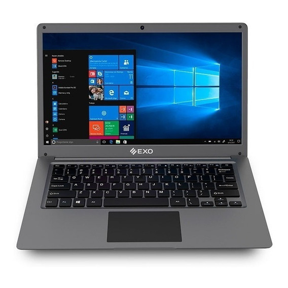 Notebook EXO Smart L33E gris 14", Intel Celeron N4020  4GB de RAM 64GB SSD, Intel UHD Graphics 600 1366x768px Windows 10 Home