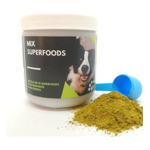 Mezcla Superfoods Para Perros Vitaminas Y Minerales 100% Nat Superfoods Mix superfoodfs SPM 120ml