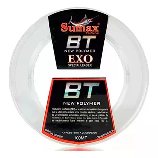 Linha Sumax Leader Fluorcarbono Exo Bt - 100m -0.30mm - 20lb