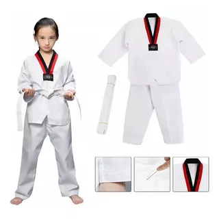 Traje Dobok De Taekwondo Para Niño Resistente Y Cómodo