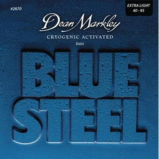 Encordado Para Bajo Dean Markley #2670 Blue Steel Xl 040-095