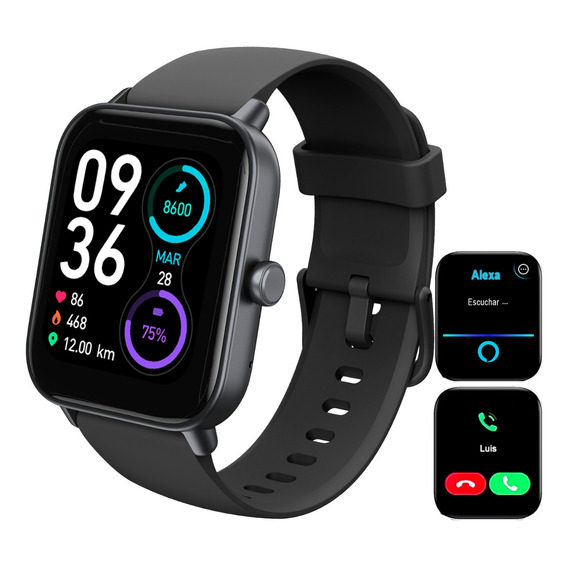 Reloj Inteligente 1.8  Smartwatch 300mah Bt Llamadas Alexa