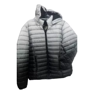 Campera Puffer Con Piel