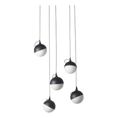 Colgante Lio 5 Luces R Con Magnetico Regulable Orientable Rd