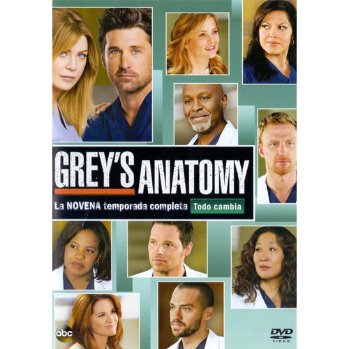 Greys Anatomy Novena Temporada 9 Nueve Dvd