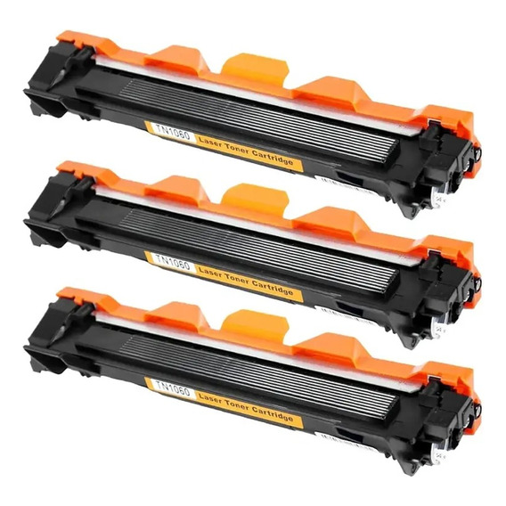 3 Toner Tn1060 Alternativo Para Brother Hl1202 1112 1512