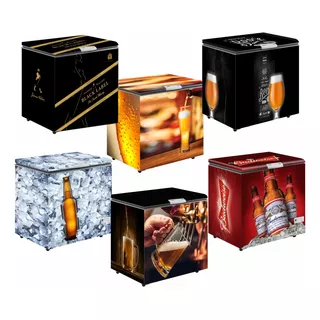 Adesivo Envelopamento Freezer 110x85x73 Temas Cerveja Whisky