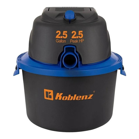 Aspiradora industrial De tacho Koblenz WD-2.5 MA 2.5 gal  negra y azul 120V 60Hz