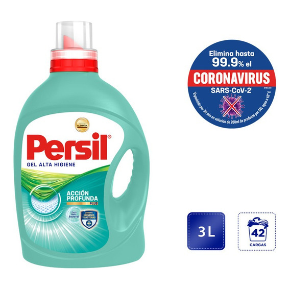 Detergente Líquido Persil Alta Higiene 3l