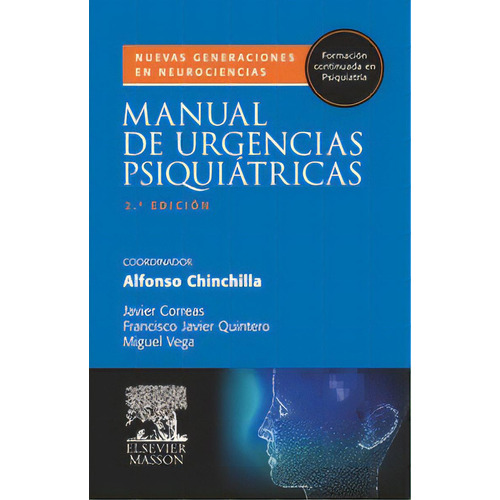 Manual De Urgencias Psiquiãâ¡tricas, De Aa.vv.. Editorial Elsevier España, S.l.u. En Español