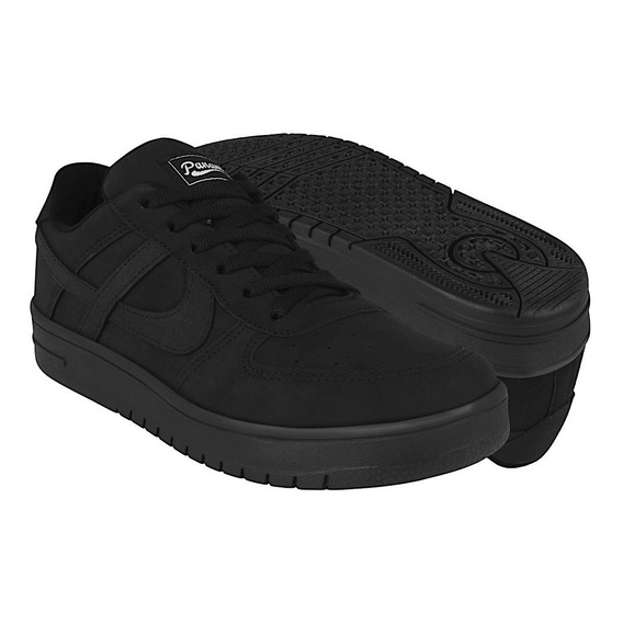 Tenis Panam Caballero 0106740060 Simipiel Negro