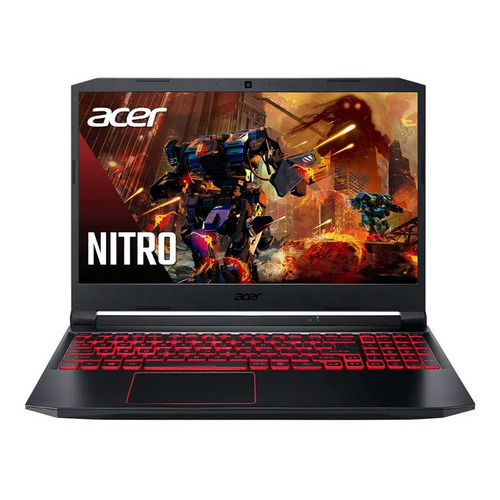 Notebook Acer Gamer Core I5 10300h Nitro 8gb 512gb Gtx1650 Color Negro