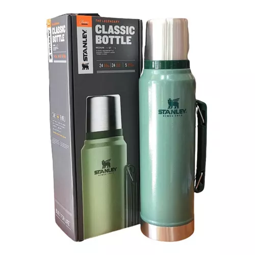 termo stanley classic bottle verde 1l