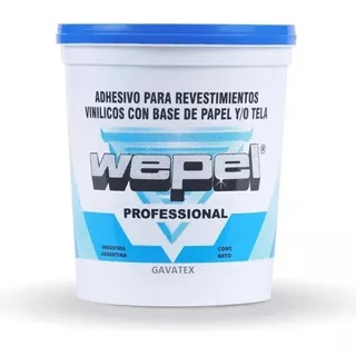 Adhesivo Wepel Profesional Empapelar Papel Empapelado 10kg 