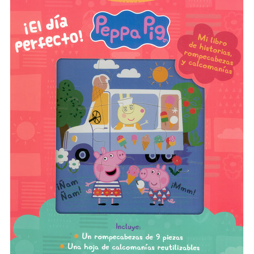 Peppa Pig ¡el Día Perfecto!: Historias Pequeñitas, De Vários Autores. Editorial Sin Fronteras Grupo Editorial, Tapa Dura, Edición 2022 En Español