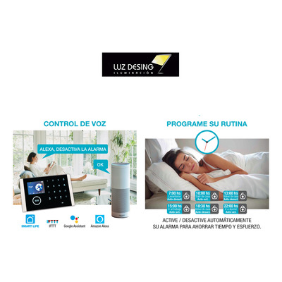 Alarma Smart Sistema Integral Wi-fi + Gsm At-set Tbcin
