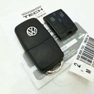 Kit Alarme E Chave Canivete Original Volkswagen 5u0054620b