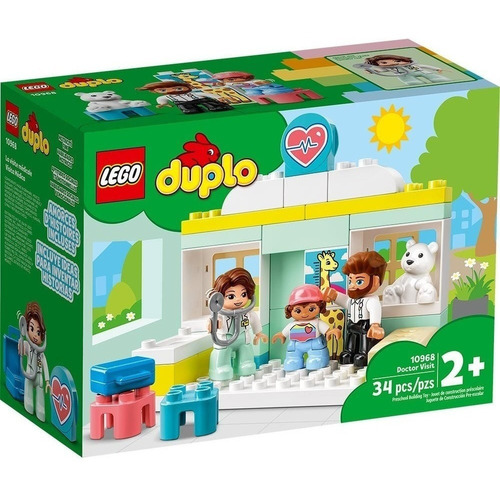 Lego Duplo Visita Del Doctor Construccion 34 Piezas