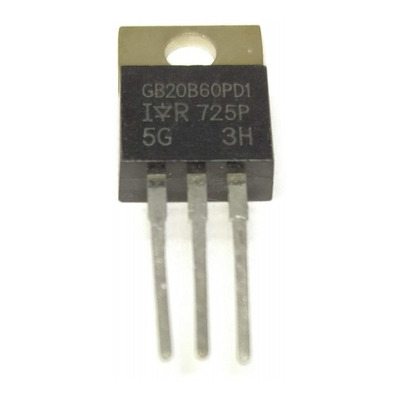 Transistor Irgb20b60pd1 Gb20b60pd1 Gb 20b60 To220 600v 22a