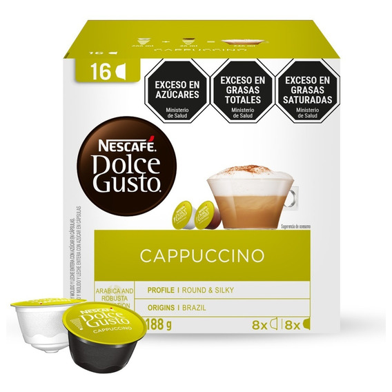 Cápsulas Nescafé Dolce Gusto Cappuccino Oficial